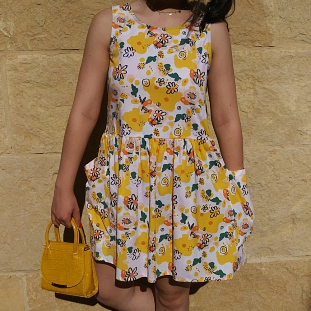 Nooworks Floral Dress W/Pockets